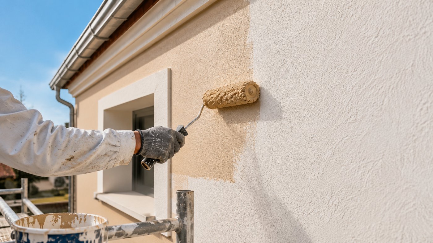 Peinture Extérieure — BH.RENOVATION, Compiègne